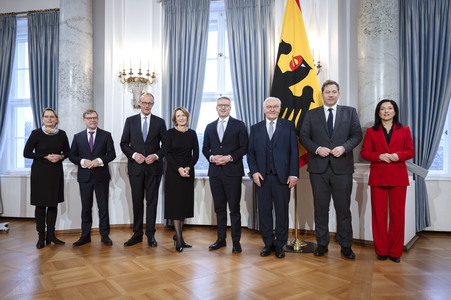 Neujahrsempfang des Bundespräsidenten in Berlin