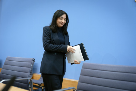 Bundespressekonferenz Reformplan 'Zukunft zusammen global gestalten' in Berlin