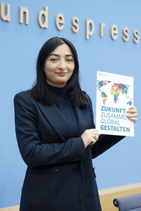Bundespressekonferenz Reformplan 'Zukunft zusammen global gestalten' in Berlin