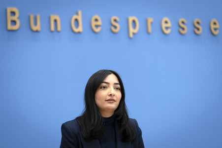 Bundespressekonferenz Reformplan 'Zukunft zusammen global gestalten' in Berlin