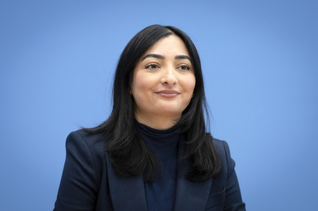 Bundespressekonferenz Reformplan 'Zukunft zusammen global gestalten' in Berlin