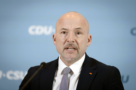 Fraktionssitzung der CDU/CSU-Bundestagsfraktion in Berlin