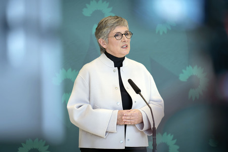 Fraktionssitzung der Bündnis 90/Die Grünen-Bundestagsfraktion in Berlin