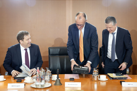 29. Kabinettssitzung des Bundeskabinetts in Berlin