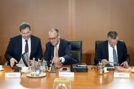 29. Kabinettssitzung des Bundeskabinetts in Berlin