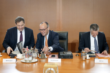 29. Kabinettssitzung des Bundeskabinetts in Berlin