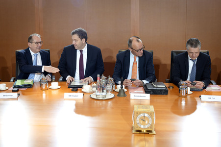 29. Kabinettssitzung des Bundeskabinetts in Berlin