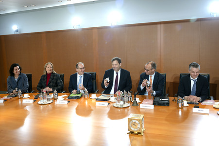 29. Kabinettssitzung des Bundeskabinetts in Berlin