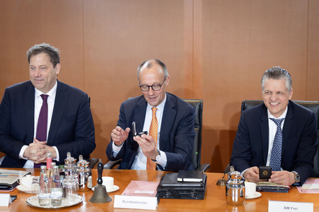 29. Kabinettssitzung des Bundeskabinetts in Berlin