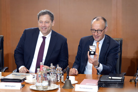 29. Kabinettssitzung des Bundeskabinetts in Berlin