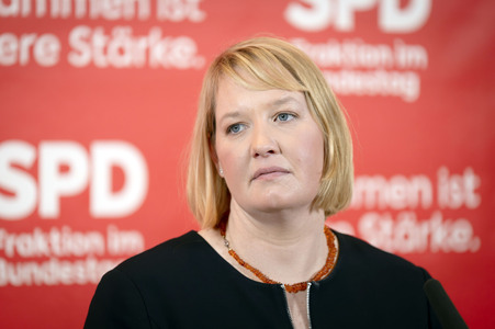 Fraktionssitzung der SPD-Bundestagsfraktion in Berlin