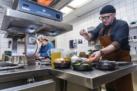 Kochnachhilfe für Mrs. Doubtfire von Fernsehkoch Sebastian Lege in Düsseldorf