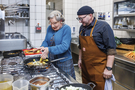 Kochnachhilfe für Mrs. Doubtfire von Fernsehkoch Sebastian Lege in Düsseldorf