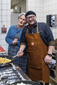 Kochnachhilfe für Mrs. Doubtfire von Fernsehkoch Sebastian Lege in Düsseldorf