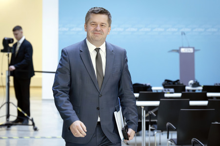 Pressekonferenz nach der Bundesvorstandssitzung der CDU in Berlin