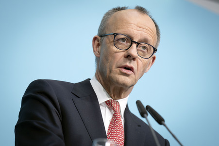 Pressekonferenz nach der Bundesvorstandssitzung der CDU in Berlin