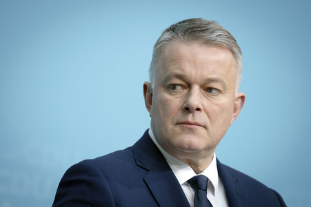 Pressekonferenz nach der Bundesvorstandssitzung der CDU in Berlin