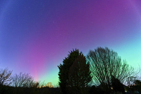 Polarlichter über Hannover