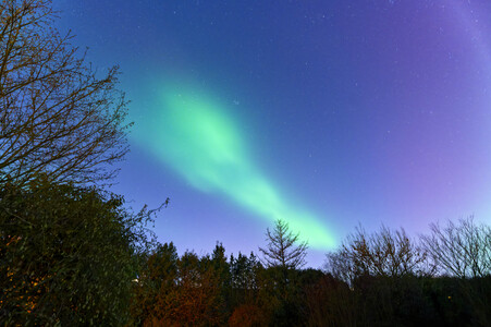 Polarlichter über Hannover