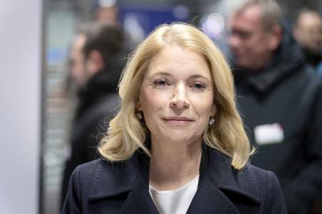 Pressetermin der Deutschen Bahn in Berlin