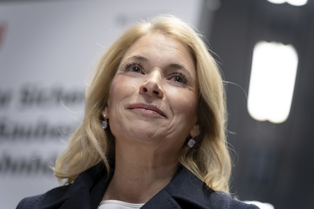 Pressetermin der Deutschen Bahn in Berlin