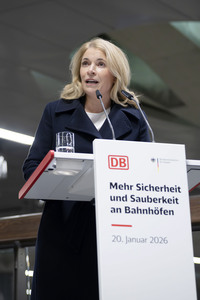 Pressetermin der Deutschen Bahn in Berlin
