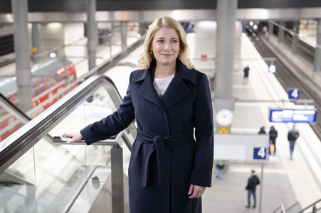 Pressetermin der Deutschen Bahn in Berlin