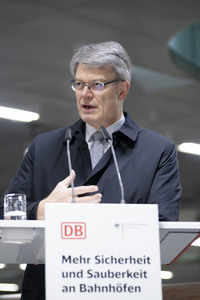 Pressetermin der Deutschen Bahn in Berlin
