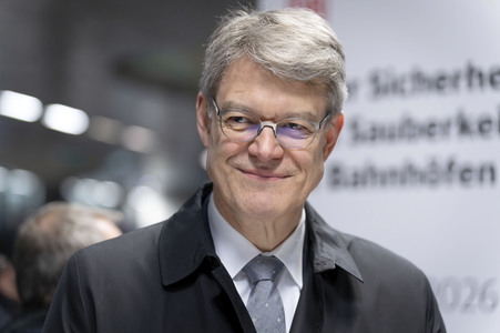 Pressetermin der Deutschen Bahn in Berlin