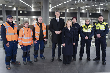 Pressetermin der Deutschen Bahn in Berlin