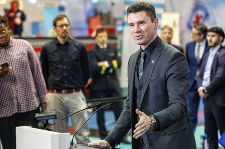 Feierliche Taufe der WSP 3 auf der Messe 'boot 2026' in Düsseldorf