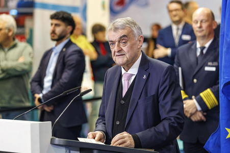 Feierliche Taufe der WSP 3 auf der Messe 'boot 2026' in Düsseldorf