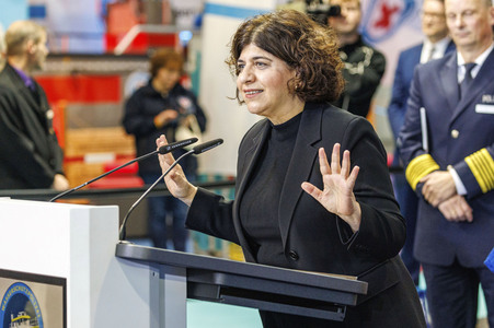 Feierliche Taufe der WSP 3 auf der Messe 'boot 2026' in Düsseldorf