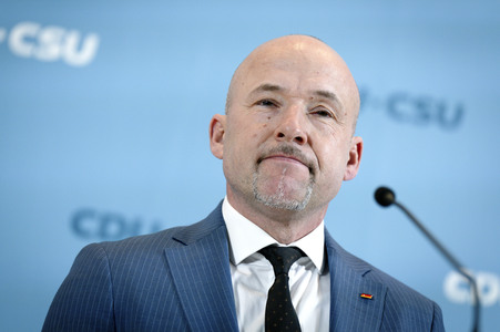 Fraktionssitzung der CDU/CSU-Bundestagsfraktion in Berlin