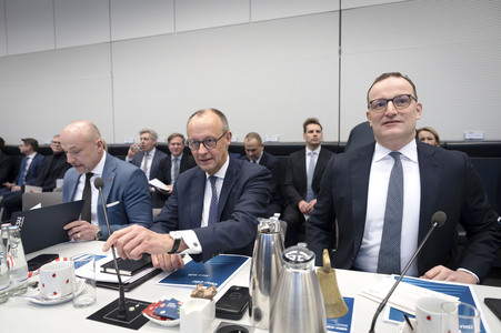 Fraktionssitzung der CDU/CSU-Bundestagsfraktion in Berlin