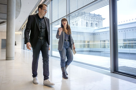 Fraktionssitzung der Bundestagsfraktion der Partei Die Linke in Berlin