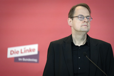 Fraktionssitzung der Bundestagsfraktion der Partei Die Linke in Berlin