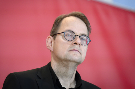 Fraktionssitzung der Bundestagsfraktion der Partei Die Linke in Berlin