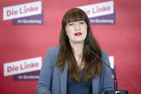 Fraktionssitzung der Bundestagsfraktion der Partei Die Linke in Berlin