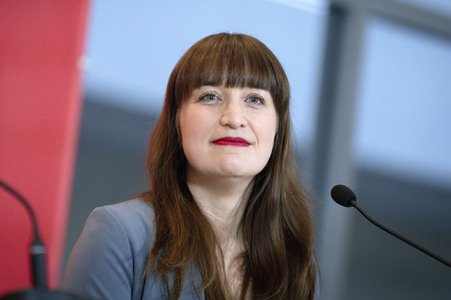 Fraktionssitzung der Bundestagsfraktion der Partei Die Linke in Berlin