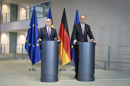 Empfang des Ministerpräsidenten von Rumänien in Berlin