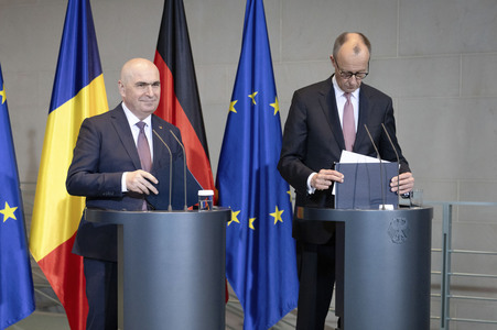 Empfang des Ministerpräsidenten von Rumänien in Berlin