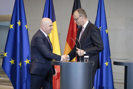 Empfang des Ministerpräsidenten von Rumänien in Berlin