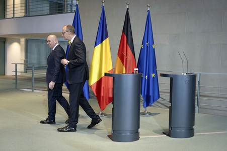 Empfang des Ministerpräsidenten von Rumänien in Berlin