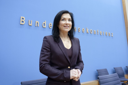 Bundespressekonferenz 'Vorstellung des Jahreswirtschaftsberichts 2026 der Bundesregierung' in Berlin
