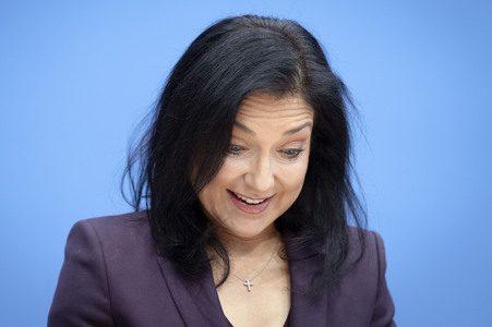 Bundespressekonferenz 'Vorstellung des Jahreswirtschaftsberichts 2026 der Bundesregierung' in Berlin