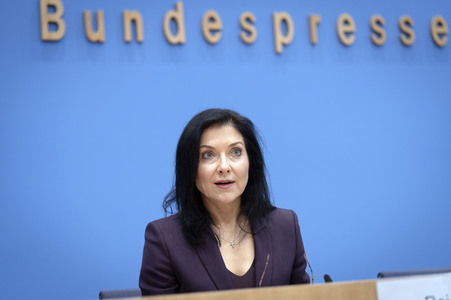 Bundespressekonferenz 'Vorstellung des Jahreswirtschaftsberichts 2026 der Bundesregierung' in Berlin