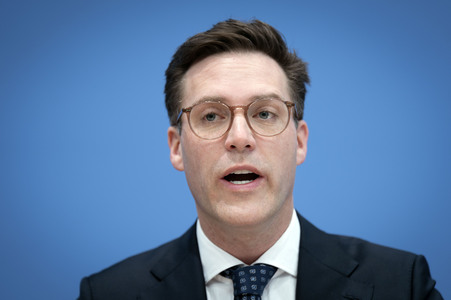 Bundespressekonferenz '3 Löwen Allianz' in Berlin