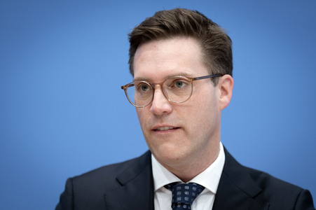 Bundespressekonferenz '3 Löwen Allianz' in Berlin