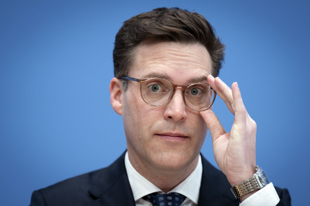 Bundespressekonferenz '3 Löwen Allianz' in Berlin